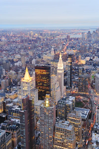 New York City Manhattan centro città — Foto Stock