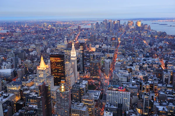 ニューヨーク市マンハッタンのダウンタウン — ストック写真