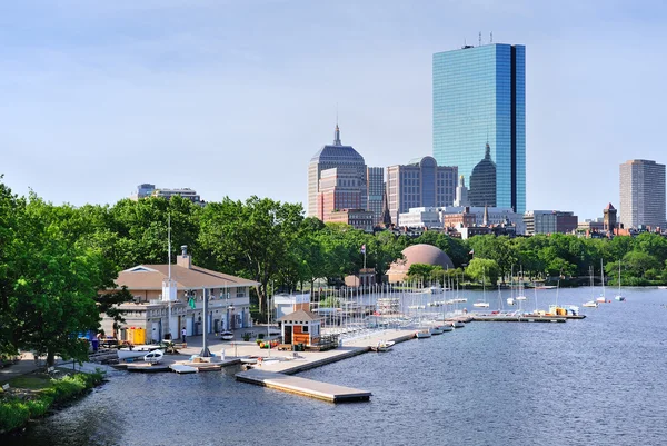 Boston baía de volta — Fotografia de Stock