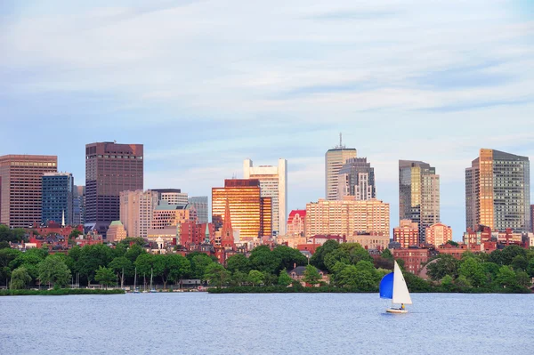 Tramonto di Boston — Foto Stock