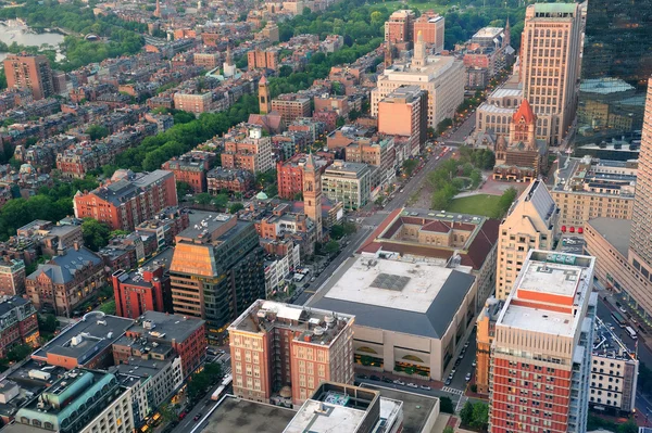 Boston havadan görünümü — Stok fotoğraf