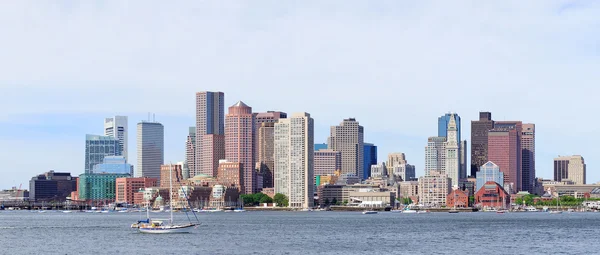 Skyline der Innenstadt von Boston — Stockfoto