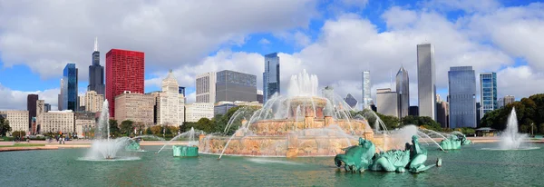 stock image Chicago Buckingham fountain