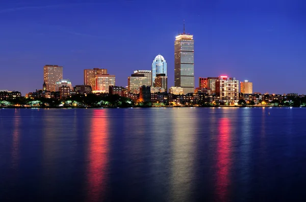 Boston město městské mrakodrapy — Stock fotografie