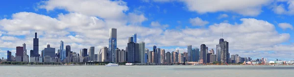 Ciudad de Chicago horizonte urbano panorama —  Fotos de Stock