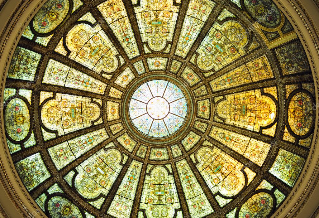 Chicago Cultural Center interior — Stock Photo © rabbit75_dep #7919377