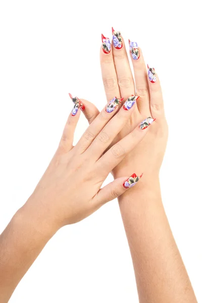 Vackra naglar — Stockfoto