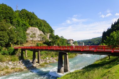 Achi köy içinde nagano, Japonya