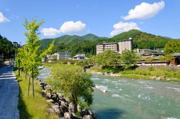 Villaggio di Achi a Nagano, Giappone — Foto Stock