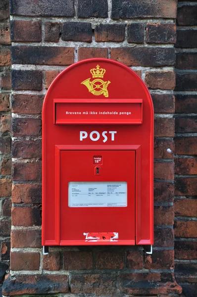 Post in Denmark — Stock Photo, Image