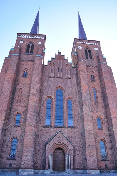 Katedra w Roskilde — Zdjęcie stockowe