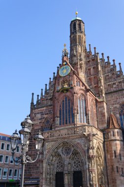 Frauenkirche (Church of Our Lady) in Nuremberg, Germany clipart