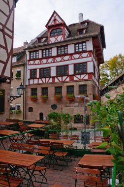 Duerer Haus in Nuremberg, Germany clipart