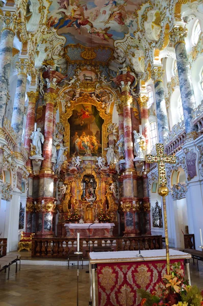 stock image Pilgrimage Church of Wies