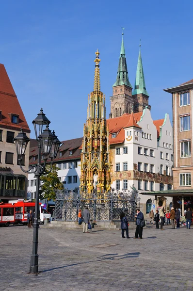 stock image Old Town of Nuremberg, Germany