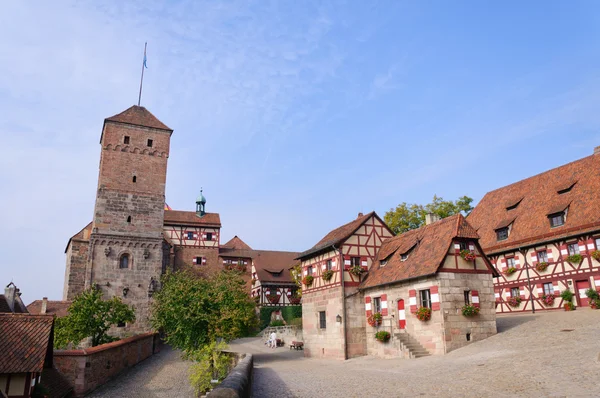 Castelo de Nuremberga (Kaiserburg ) — Fotografia de Stock
