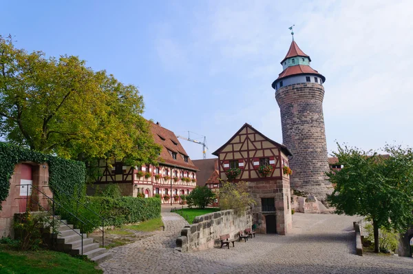 Нюрнберзький замок (історичною ) — стокове фото