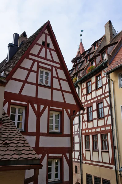 La vieille ville de Nuremberg, Allemagne — Photo