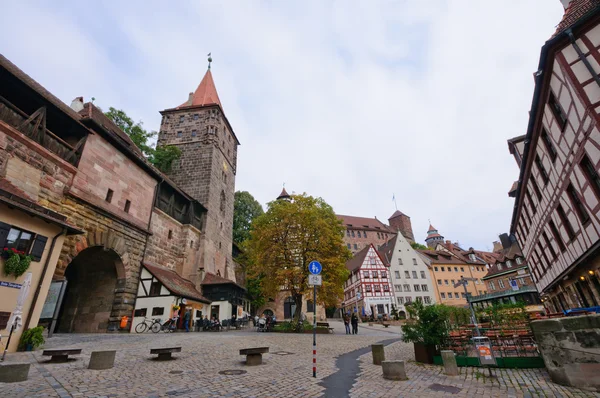 Altstadt von Nürnberg — Stockfoto