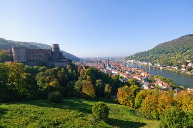 Kalesi ve eski şehir Heidelberg, Almanya