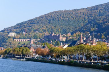 Kalesi ve eski şehir Heidelberg, Almanya