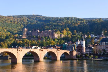 Kalesi ve eski şehir Heidelberg, Almanya