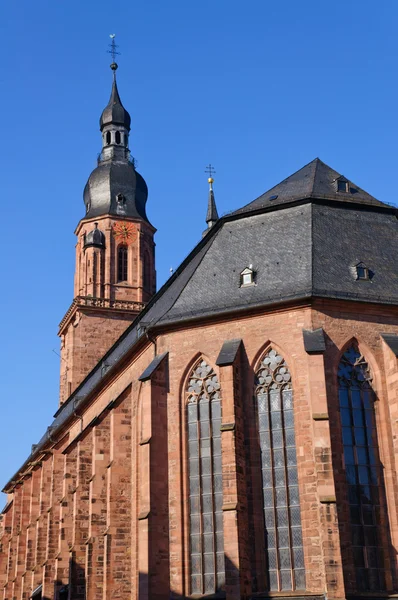 Kościół Ducha Świętego w heidelberg, Niemcy — Zdjęcie stockowe