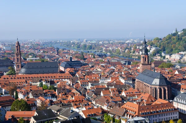 Krajobraz miasta Heidelberg, Niemcy — Zdjęcie stockowe