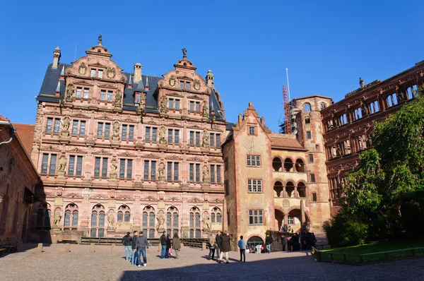 Hrad Heidelberg v Německu — Stock fotografie