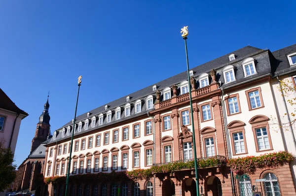 Ratusz w Heidelbergu, Niemcy — Zdjęcie stockowe