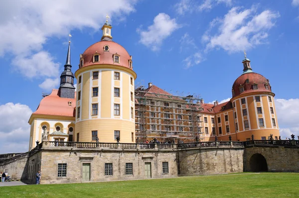 城堡 moritzburg — 图库照片