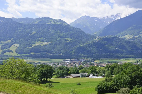 Maienfeld, Zwitserland — Stockfoto