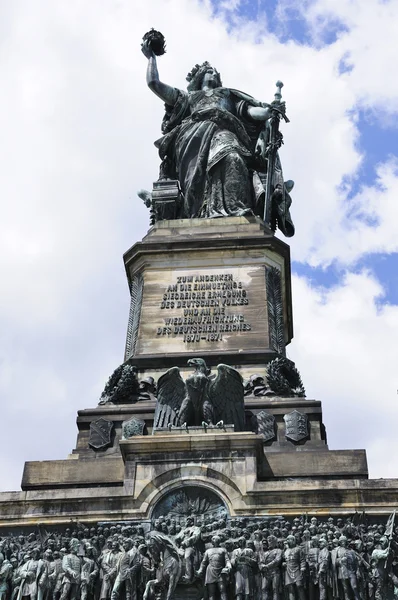 Niederwalddenkmal en Ruedesheim, Alemania —  Fotos de Stock
