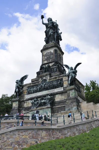 Niederwalddenkmal in rüdesheim, deutschland — Stockfoto