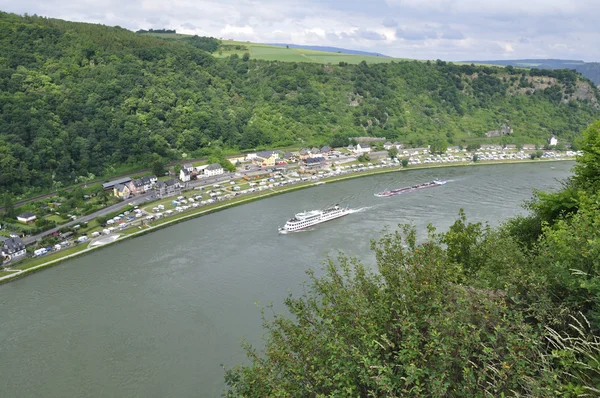 Haute vallée du Rhin moyen — Photo