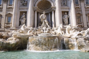 trevi Fountain Roma, İtalya 'da
