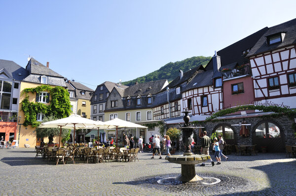 Bernkastel-Kues is a well-known winegrowing centre on the Middle Moselle in Rhineland-Palatinate, Germany.