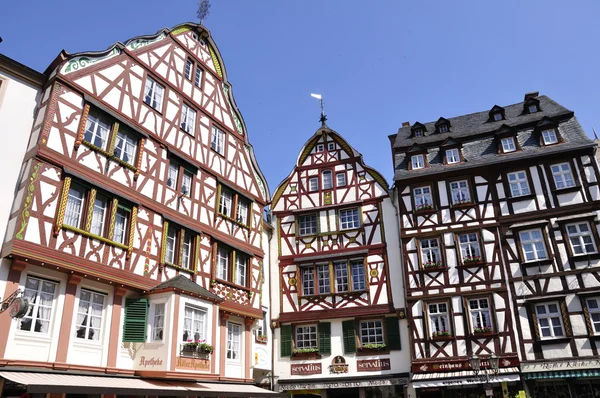 Старый город Бернкастель-Куес, Германия — стоковое фото