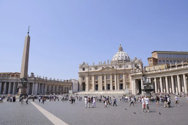 St.Peter's Square in Vatican City — Stock Photo, Image