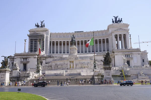 Monument to Vittorio Emanuele II in Rome, Italy — Stock Photo, Image