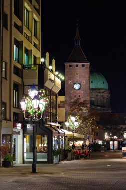 Nuremberg, Almanya Noel Aydınlatmaları