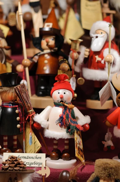 Nötknäppare på julmarknaden i Nürnberg i Tyskland — Stockfoto