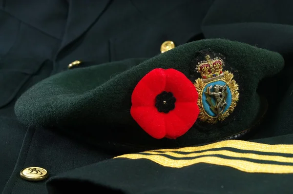 Remembrance Day in Greens — Stock Photo, Image
