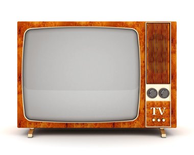 Old TV clipart