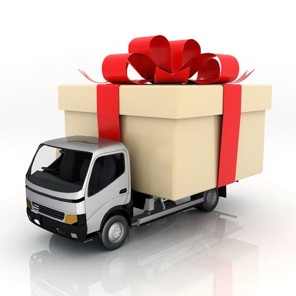 Car delivery — Stock Photo, Image