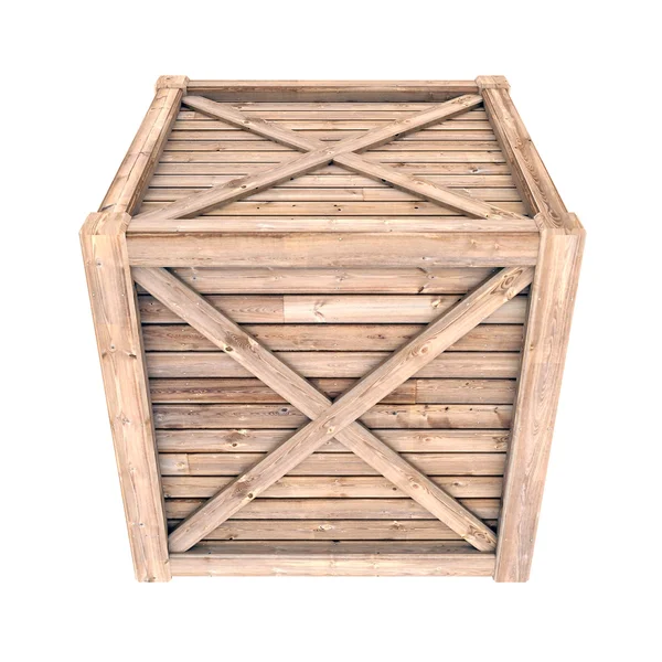 木制容器 — 图库照片