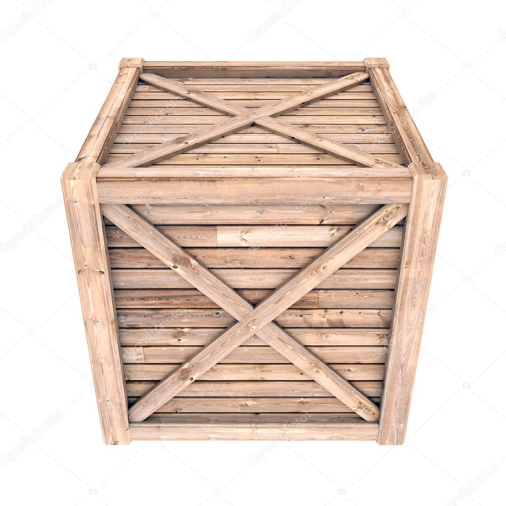 Wooden container