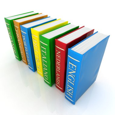 Books bindings and Literature clipart