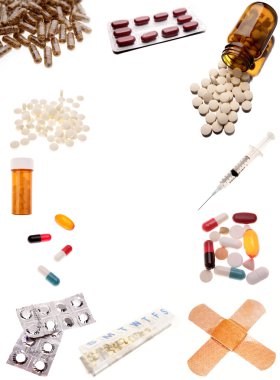 Pharmaceutical products clipart