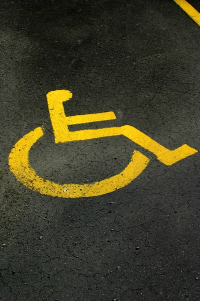 Handicapped symbol — Stock Photo, Image
